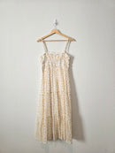 Dainty Floral Midi Dress (L)