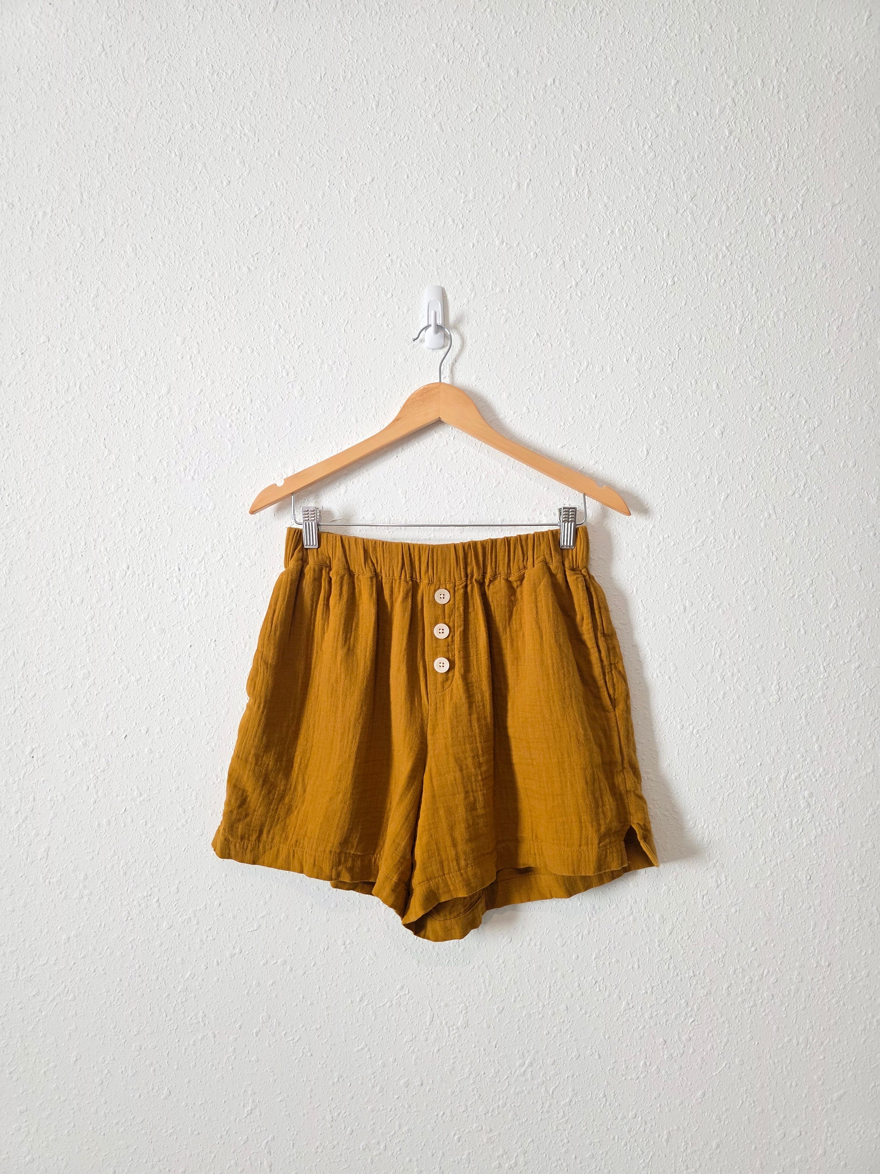 Madewell Cotton Gauze Shorts (S)