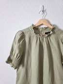 J.Crew Sage Linen Blouse (S)