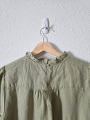 J.Crew Sage Linen Blouse (S)