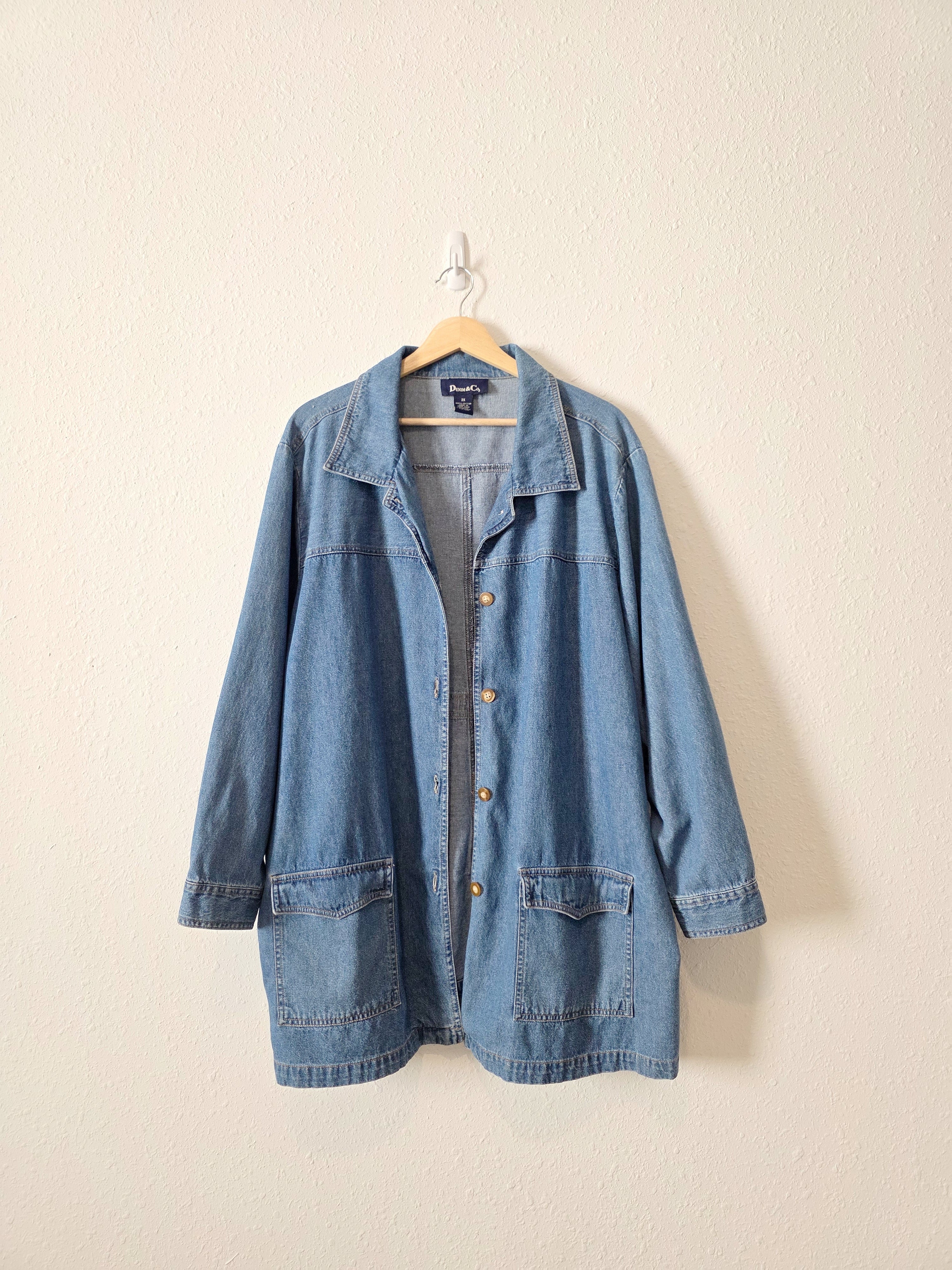 Vintage Denim Chore Jacket (2X)