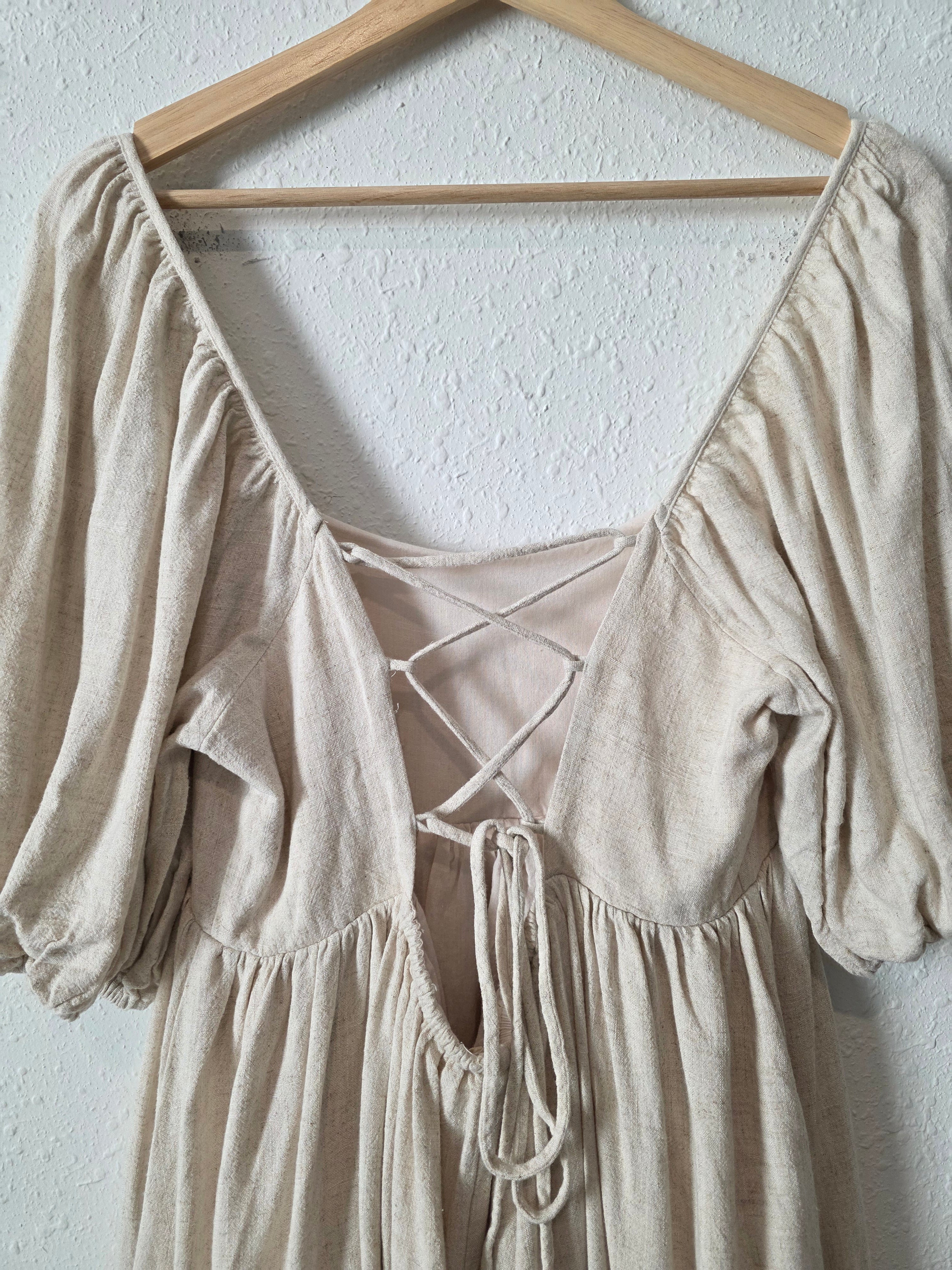 By Together Puff Sleeve Dress (M)