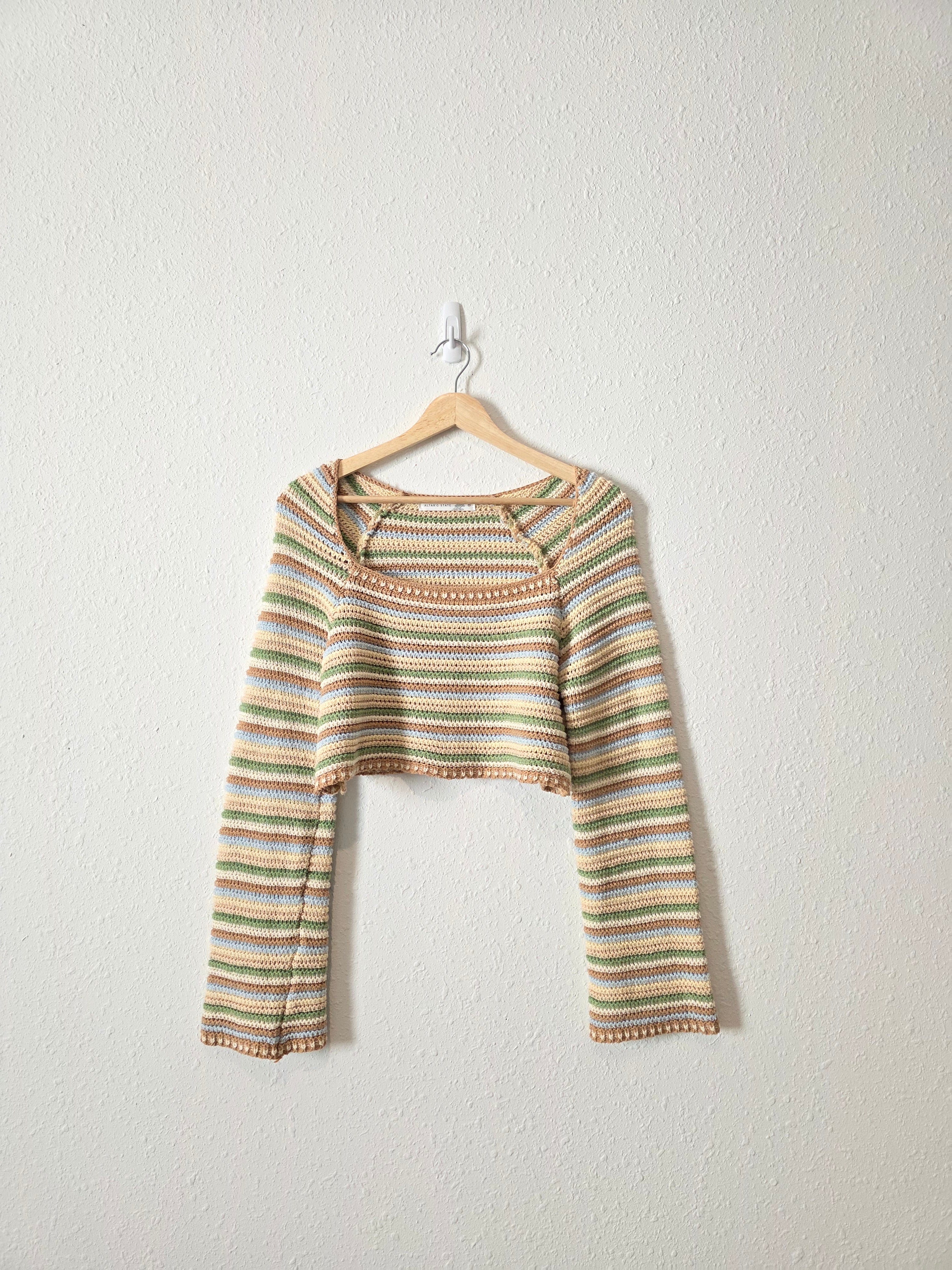 Altar'd State Crochet Sweater (M)
