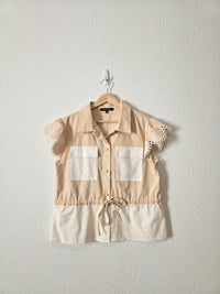 Neutral Embroidered Matching Set (M)