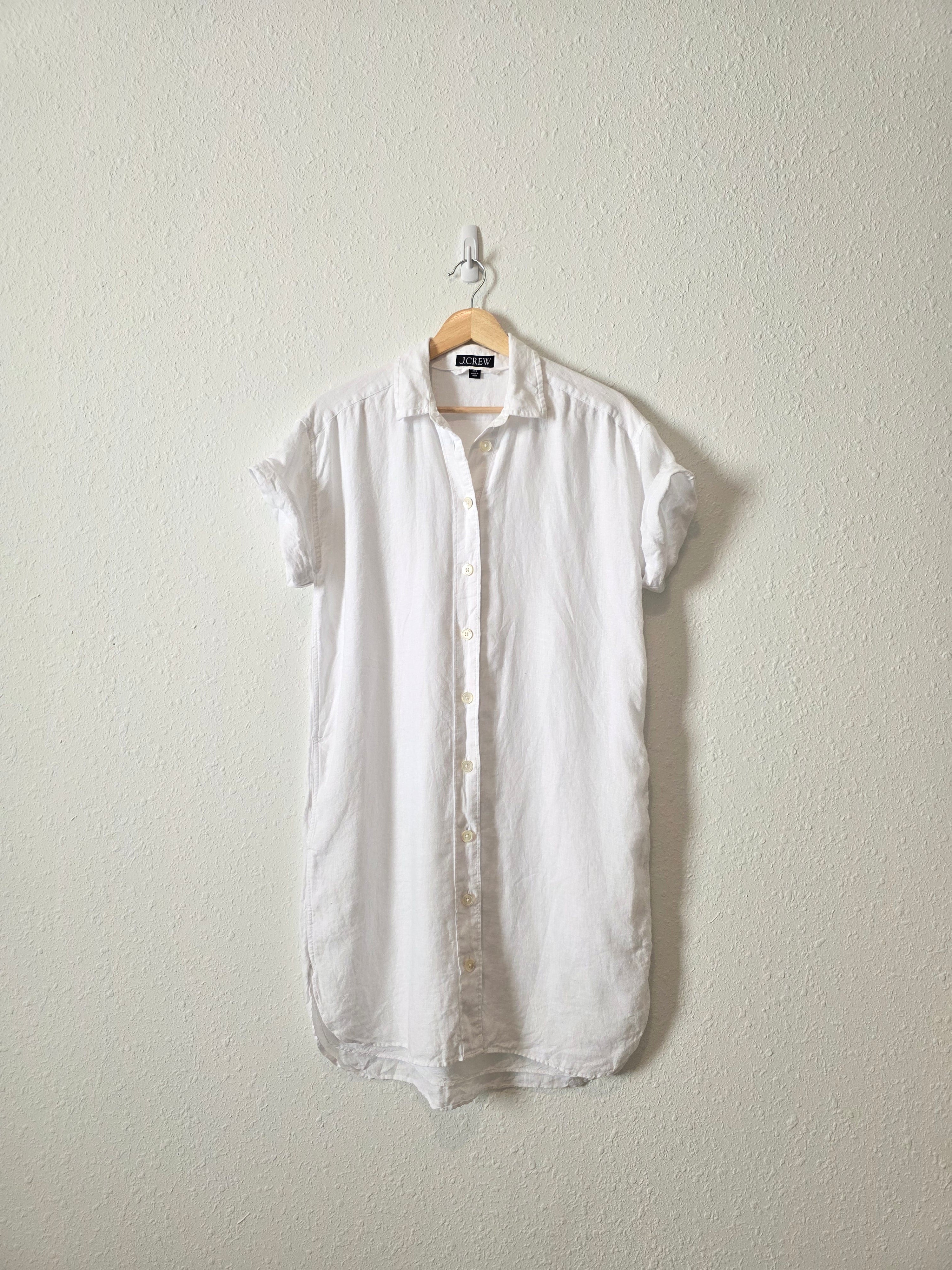 J.Crew 100% Linen Relaxed Dress (XXS-S)