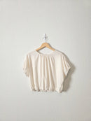 Madewell Linen Blend Relaxed Top (M)