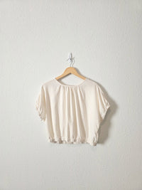 Madewell Linen Blend Relaxed Top (M)