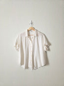 Madewell Linen Blend Button Up (M)