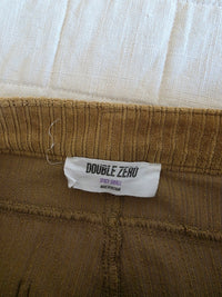 Chartreuse Cord Wide Leg Pants (S)