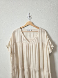 Carly Jean Linen Blend Tunic Dress (2X)
