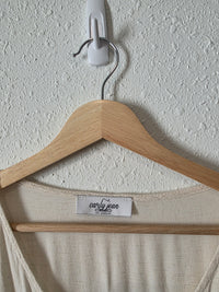 Carly Jean Linen Blend Tunic Dress (2X)