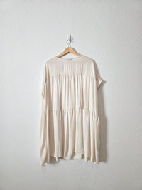 Carly Jean Linen Blend Tunic Dress (2X)