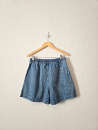 NEW Everlane Denim Easy Shorts (M)