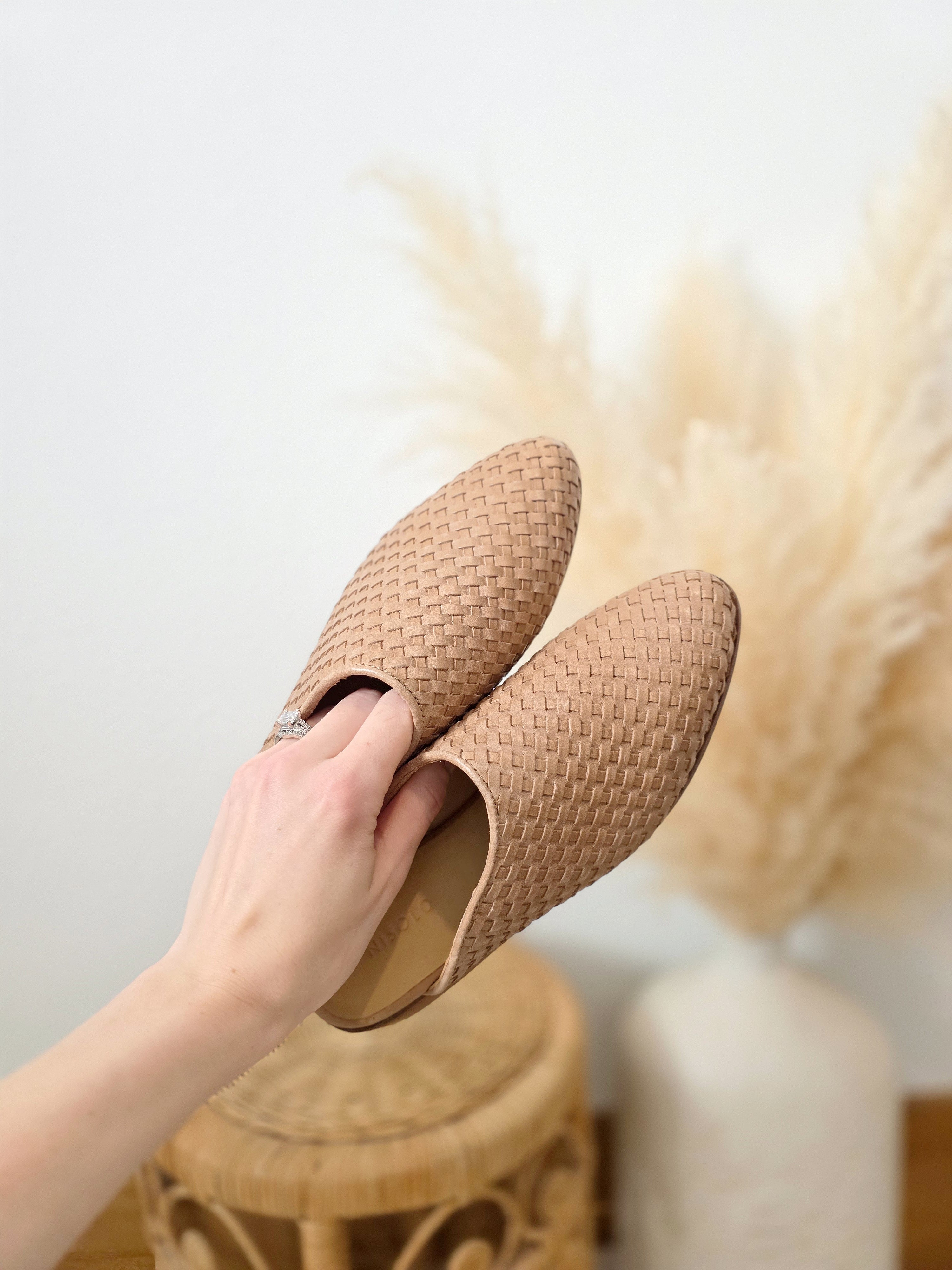 Nisolo Woven Leather Mules (5)