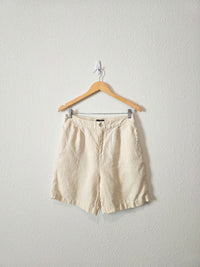 Relaxed Linen Shorts (L)