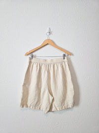 Relaxed Linen Shorts (L)