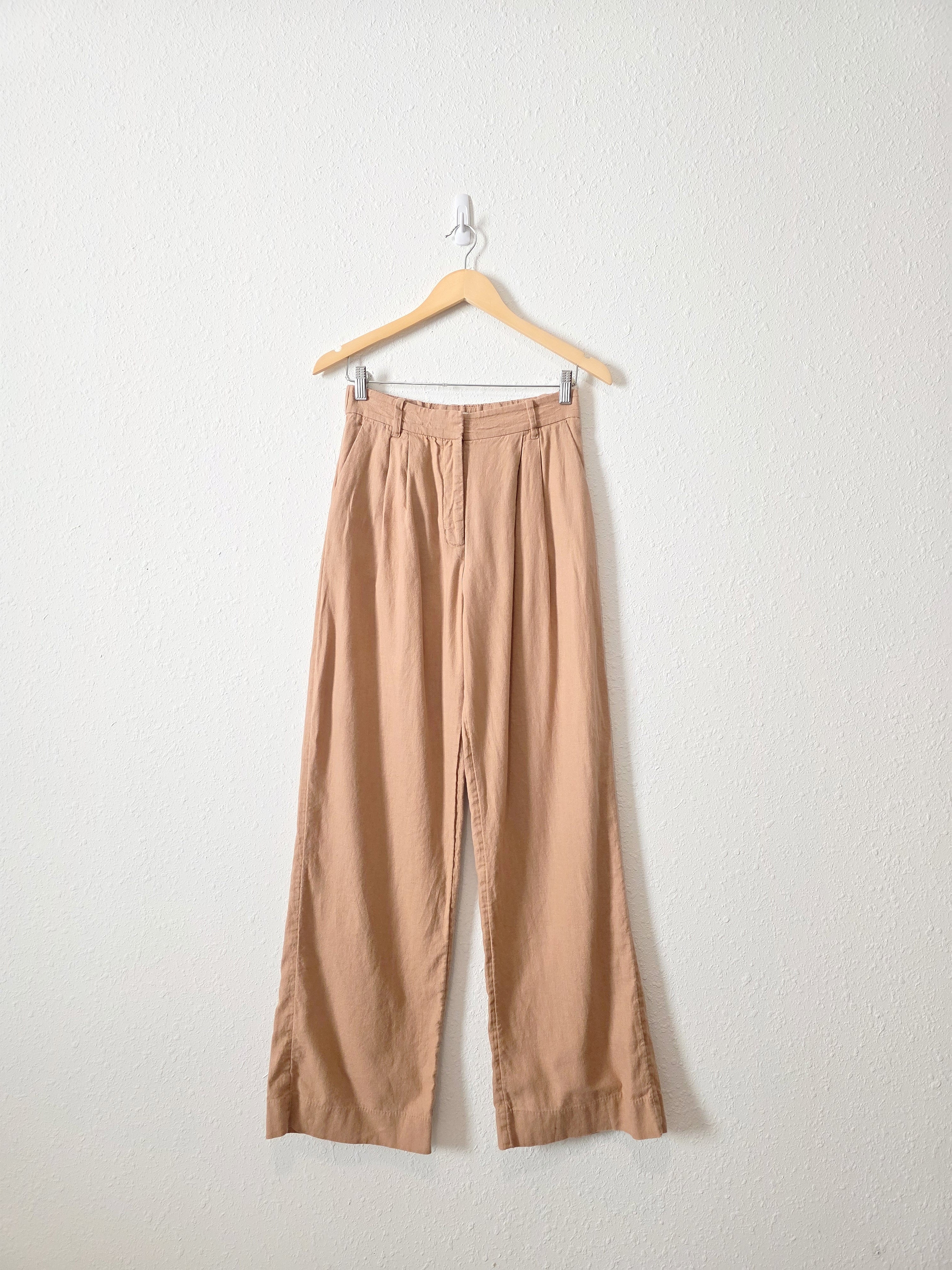 Abercrombie Wide Leg Linen Pants (ST)
