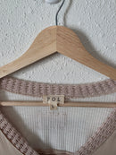 POL Neutral Oversized Top (L)