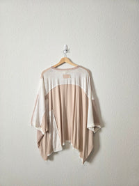 POL Neutral Oversized Top (L)