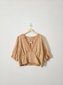NEW Dainty Floral Lace Top (XL)