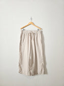 J.Crew Linen Wide Leg Pants (L)