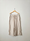 J.Crew Linen Wide Leg Pants (L)