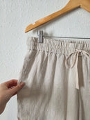 J.Crew Linen Wide Leg Pants (L)