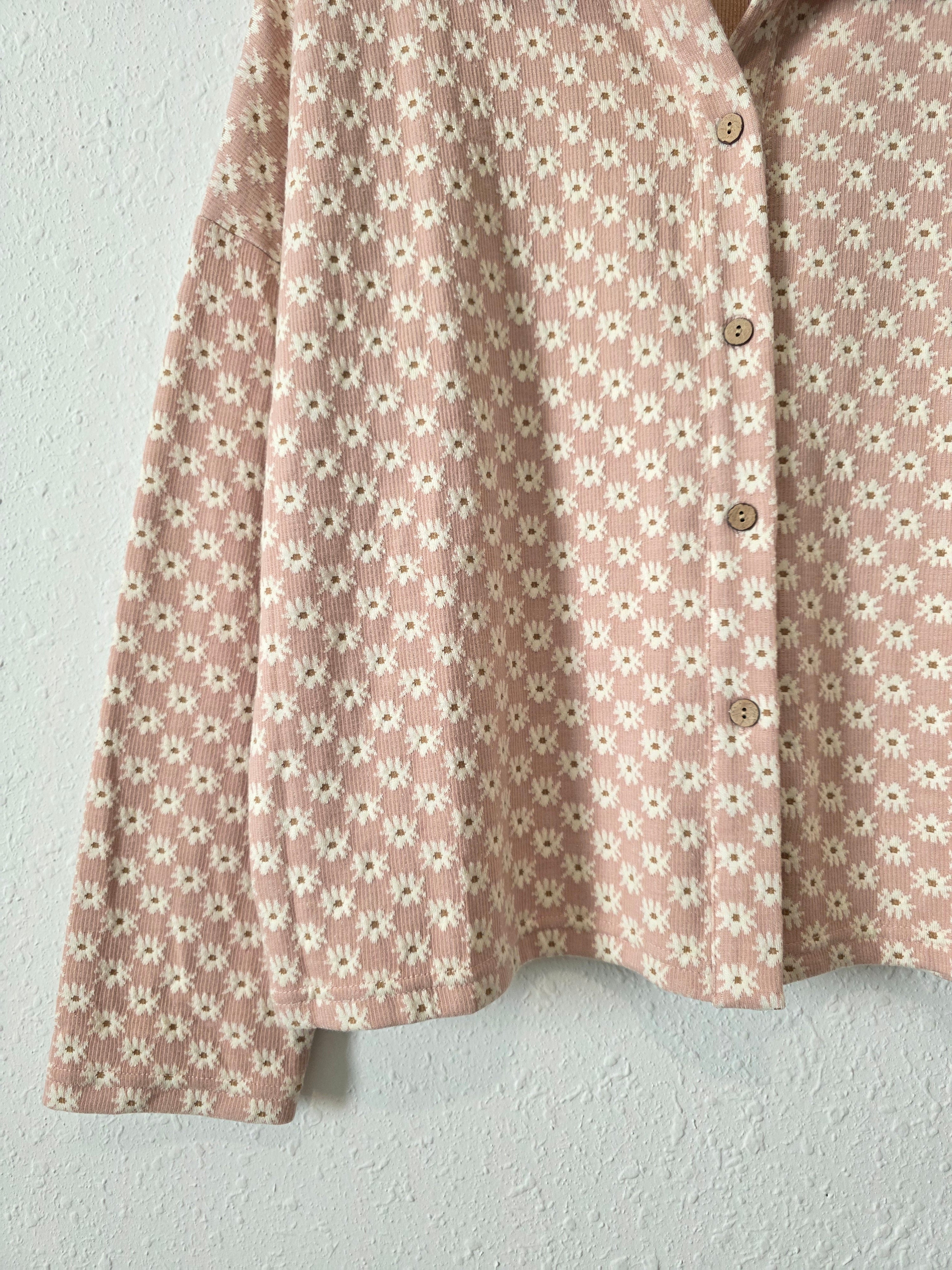 NEW Floral Button Up (M)