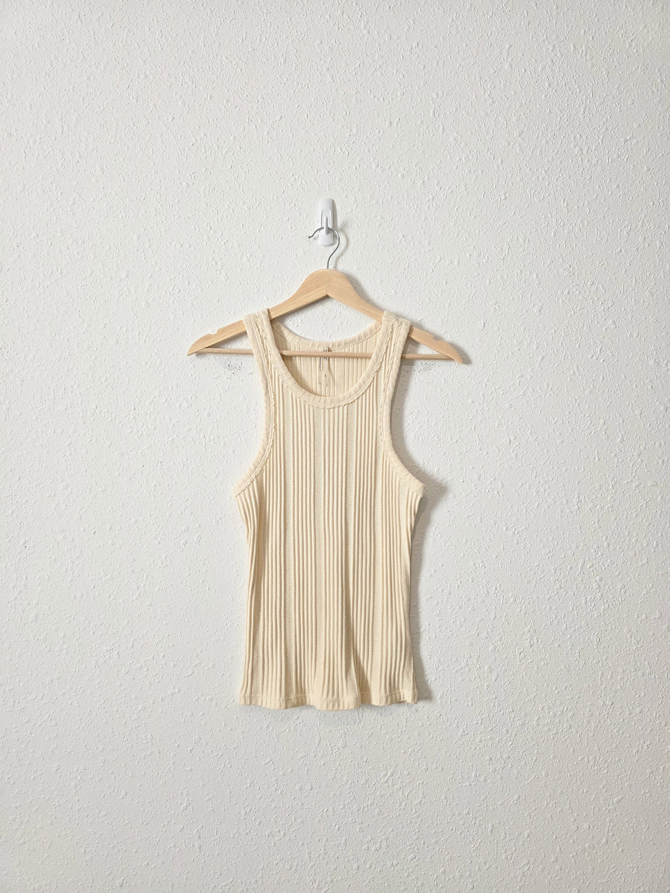 Anthropologie Ribbed Cotton Tank (XS)