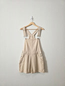 Hyfve Ecru Denim Shortalls (XS)