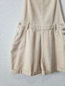 Hyfve Ecru Denim Shortalls (XS)