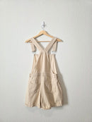 Hyfve Ecru Denim Shortalls (XS)