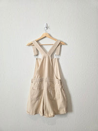 Hyfve Ecru Denim Shortalls (XS)