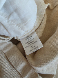 Hyfve Ecru Denim Shortalls (XS)