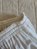 Vintage Cream Mini Skirt (M)