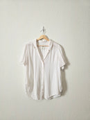 Abercrombie Textured Button Up Shirt (L)