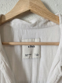 Abercrombie Textured Button Up Shirt (L)