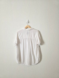 Abercrombie Textured Button Up Shirt (L)