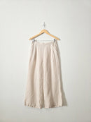 Wide Leg Linen Pants (S)