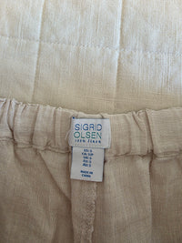 Wide Leg Linen Pants (S)