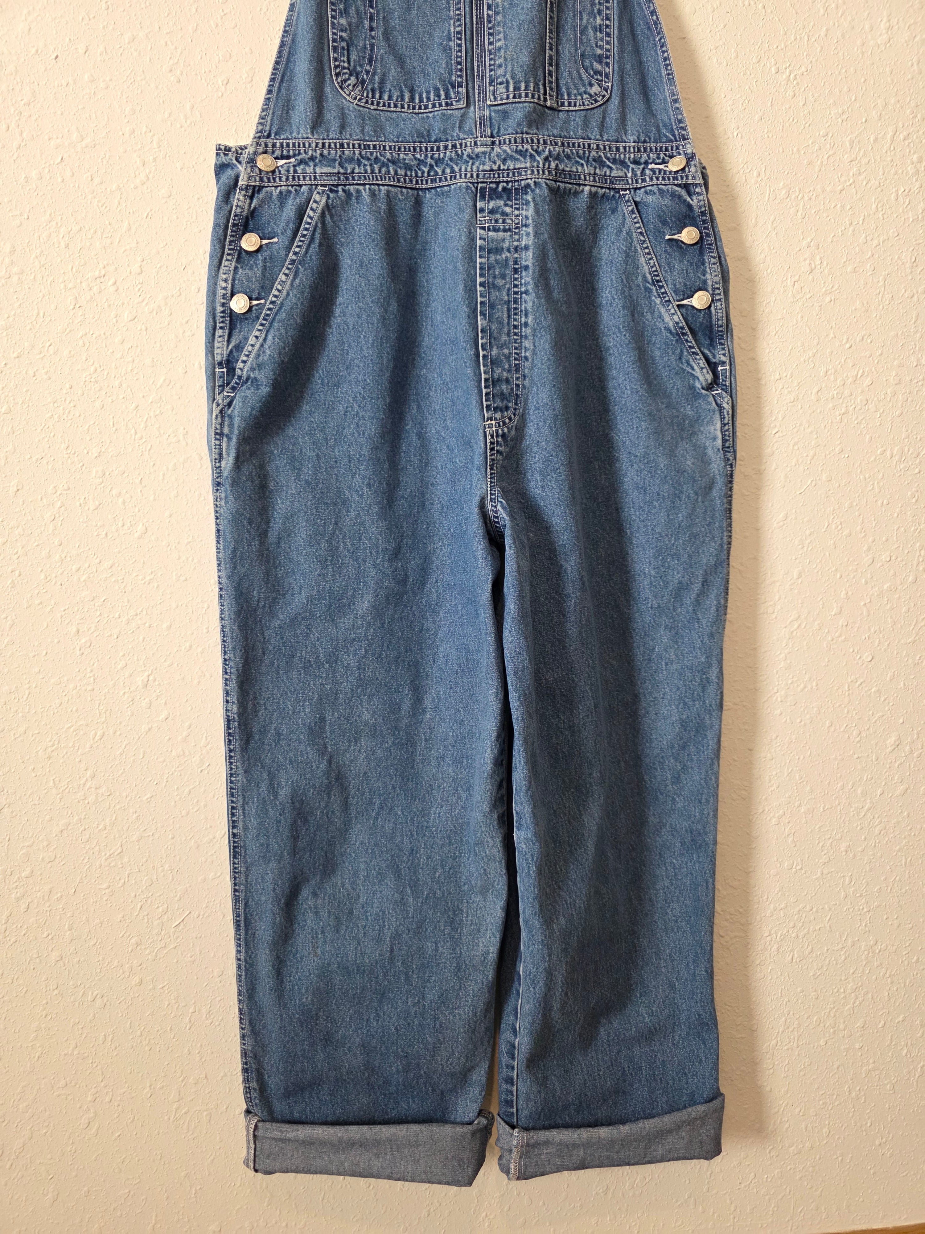 Vintage Gap Denim Overalls (L)