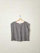 Carly Jean Gingham Boxy Top (XS)