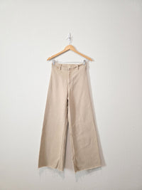 Zara Neutral Wide Leg Jeans (4)