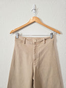 Zara Neutral Wide Leg Jeans (4)