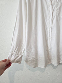 Aerie White Button Up Shirt (S)