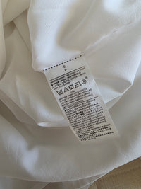White Puff Sleeve Blouse (S)
