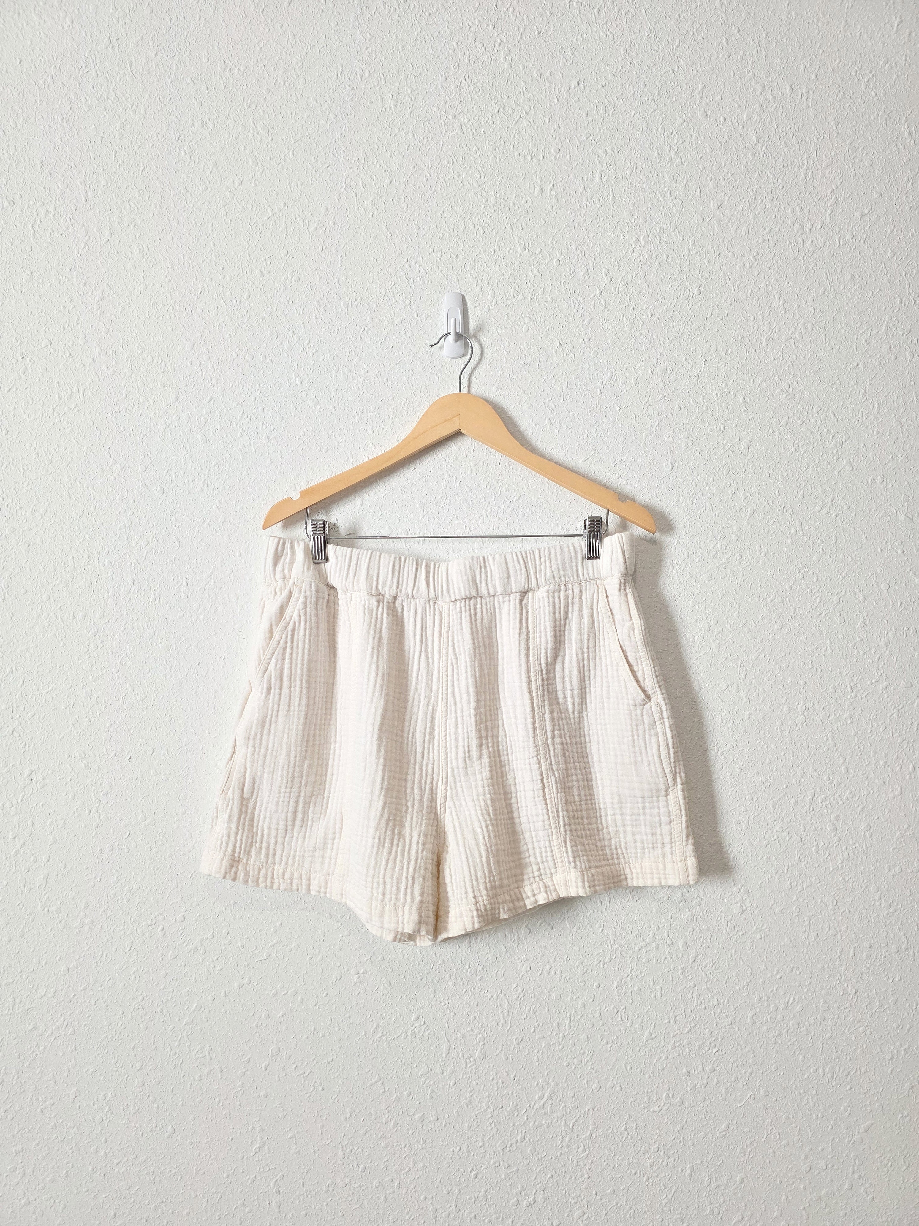 Madewell Cotton Gauze Shorts (L)