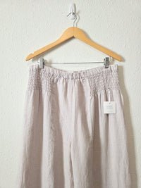 NEW Linen Wide Leg Pants (XL)