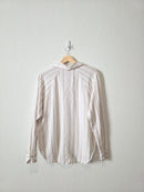 Z Supply Striped Linen Button Up (S)