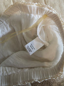 White Tiered Midi Skirt (16W)